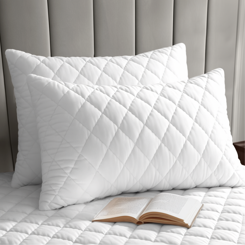 2 TAIES D'OREILLER CONFORT +