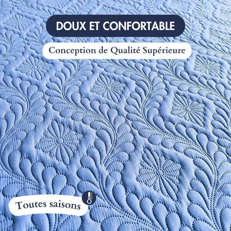 HOUSSE 2 EN 1 DOUCEUR FLEURIE