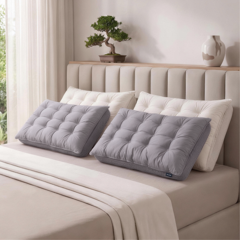 OREILLER 2 EN 1 CONFORT+